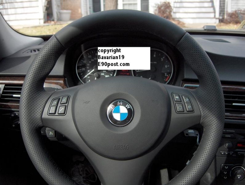 Замена рулевого колеса M-sport BMW 3er (E90) рис. 11